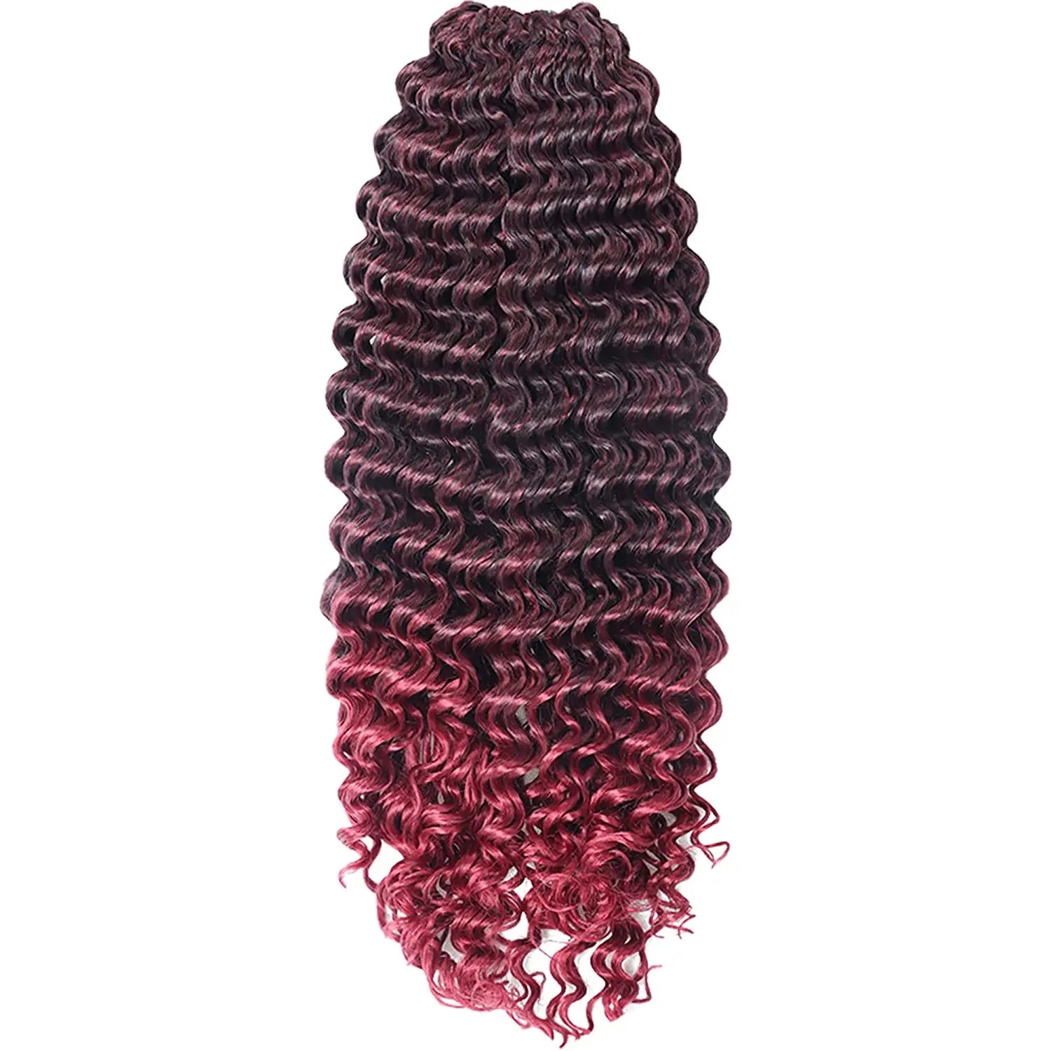 Clearance | Toyotress® Deep Wave Crochet Hair Pre-Looped Wavy Curly Crochet Synthetic Hair Extensions Toyotress